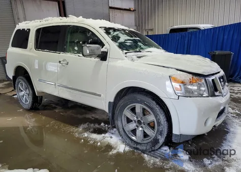2012 Nissan Armada Sv из США, поврежденный, VIN 5N1AA0NE4CN604871